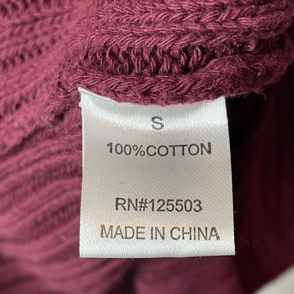 Torn By Ronny Kobo Cold Shoulder Tie Sweater w/Bell Sleeves - Small - Picture 5 of 8
